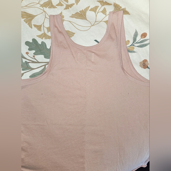 Mate the Label Pink Tank Top Organic Cotton - Picture 3 of 3